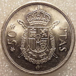 Spain 50 Pesetas 1975 KM#809