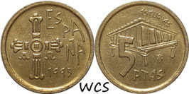 Spain 5 Pesetas 1995 (Asturias) KM#946