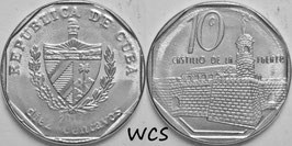 Cuba 10 Centavos 1994-2018 KM#576