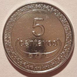 East Timor 5 Centavos 2003-2013 KM#2