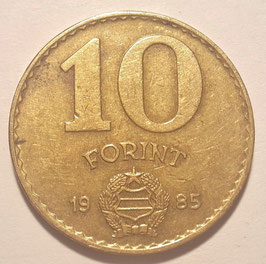 Hungary 10 Forint 1983-1989 KM#636