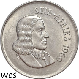 South Africa 10 Cents 1969 (SUID-AFRIKA)  KM#68.2 UNC
