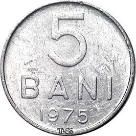 Romania 5 Bani 1975 KM#92a