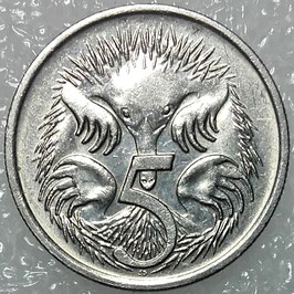 Australia 5 Cents 1985-1998 KM#80