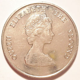 East Caribbean States 25 Cents 1981-2000 KM#14