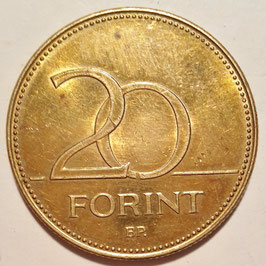 Hungary 20 Forint 1992-2011 KM#696