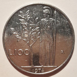 Italy 100 Lire 1955-1989 KM#96.1