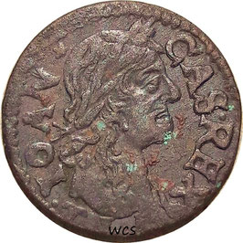Polish–Lithuanian 1 Solidus 1665 KM#110 VF- - John II Casimir Vasa, Mint: Brest, Belarus