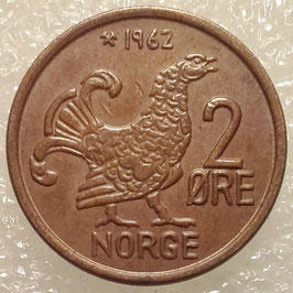 Norway 2 Øre 1959-1972 KM#410