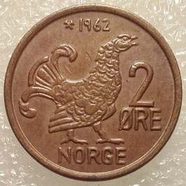 Norway 2 Øre 1959-1972 KM#410