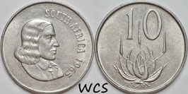 South Africa 10 Cents 1965-1969  (SOUTH AFRICA) KM#68.1