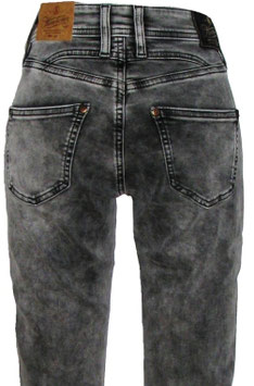 Herrlicher Damen Jeans Peppy Slim Grau