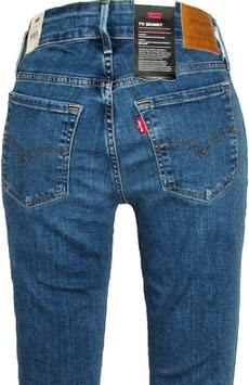 Levi's 711 Double Button Skinny Jeans