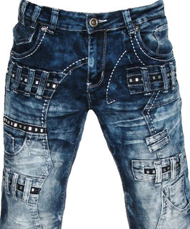 Kosmo Lupo Herren Jeans Hose