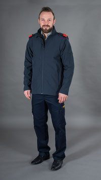 Softshelljacke mit abnehmbare Ärmel