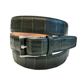 Gürtel ADRIANO Alligator grün