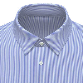 WS #10 | Hemd fn. Streifen mittelblau