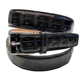 Gürtel ADRIANO Alligator schwarz
