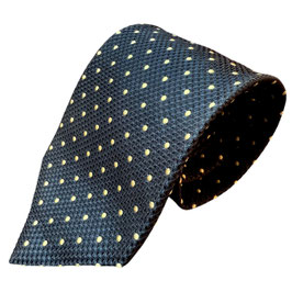 Krawatte GAZEPOIS navy gelb