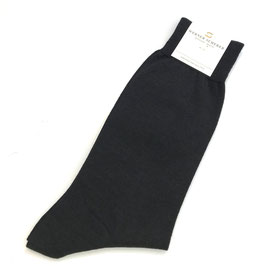 Socken in Merinowolle, schwarz