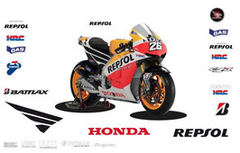グラフィックステッカー MotoGP 2013 HONDA レプソル