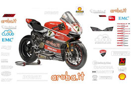 グラフィックステッカー WSBK 2015 DUCATI