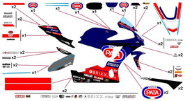 グラフィックステッカー WSBK 2022 YAMAHA