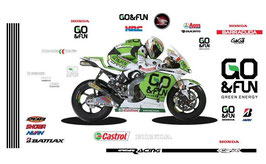 グラフィックステッカー MotoGP 2013 HONDA グレシーニ