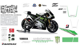 グラフィックステッカー MotoGP MONSTER YAMAHA SAMUXX