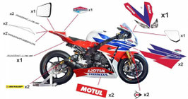 グラフィックステッカー TT 2014 HONDA