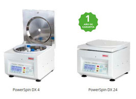 CENTRÍFUGAS CLÍNICAS DIGITALES CON ROTOR INTERCAMBIABLE DE GRAN CAPACIDAD SERIE POWERSPIN DX
