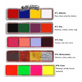 Base Cremosa - Paleta de 4 Colores