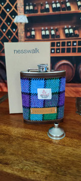 Flachmann aus Edelstahl mit Schraubverschlussdeckel (8oz) (013)