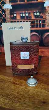 Flachmann aus Edelstahl mit Schraubverschlussdeckel (8oz) (007)