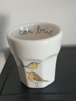 CON BRIO bicchiere per espresso