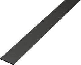 Loftstyle-Profil, flaches schwarzes Aluprofil, 19 mm, 240 cm, Art.Nr. EUFB19