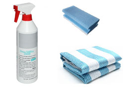 Kristhal Top-Reinigungs-Set für leicht verschmutzte Oberflächen von Duschgläsern, Art.Nr. 0307