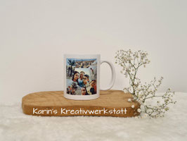 Tasse "Familie mit Foto"