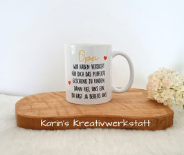 Tasse "Beste Geschenk"