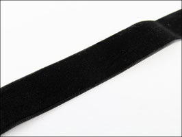 Schwarzes Samtband ( Choker ) 2 cm breit, silberner oder goldener Verschluss