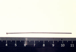 S39c -Schwarze Nietstifte/ Kettelstifte 70 mm / 7 cm lang