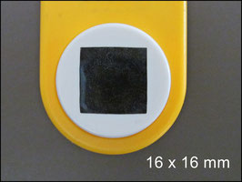 Motivstanzer Quadrat mit einer Seitenlänge von 16 mm