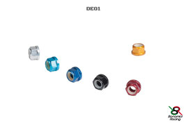 Flanged locknuts screw