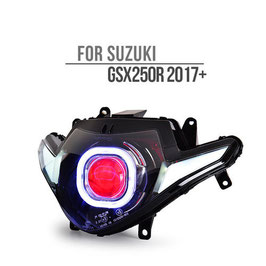 GSX250R 17-18 Headlight Square