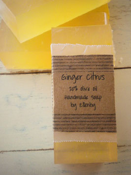 Ginger Citrus Olive Oil Soap