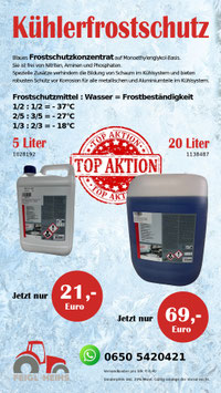 Kühlerfrostschutz