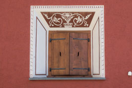 Doppelkarte B6 weiss - Fenster - P5277882