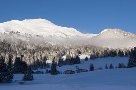 Doppelkarte A5 / hochweiss - Wintermorgen - PC298478