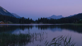 Postkarte XL - Es wird Nacht am Heidsee - P8050894-3