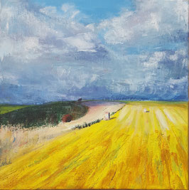 "Autumn Field at Winklebury, Berwick St. John" AFWB01a